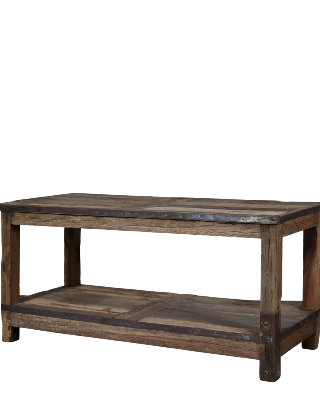 Rene Houtman Salontafel Woods Teakhout H56 x B123 x D49 Cm