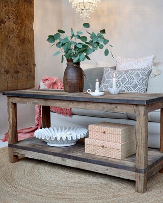 Rene Houtman Salontafel Woods Teakhout H56 x B123 x D49 Cm