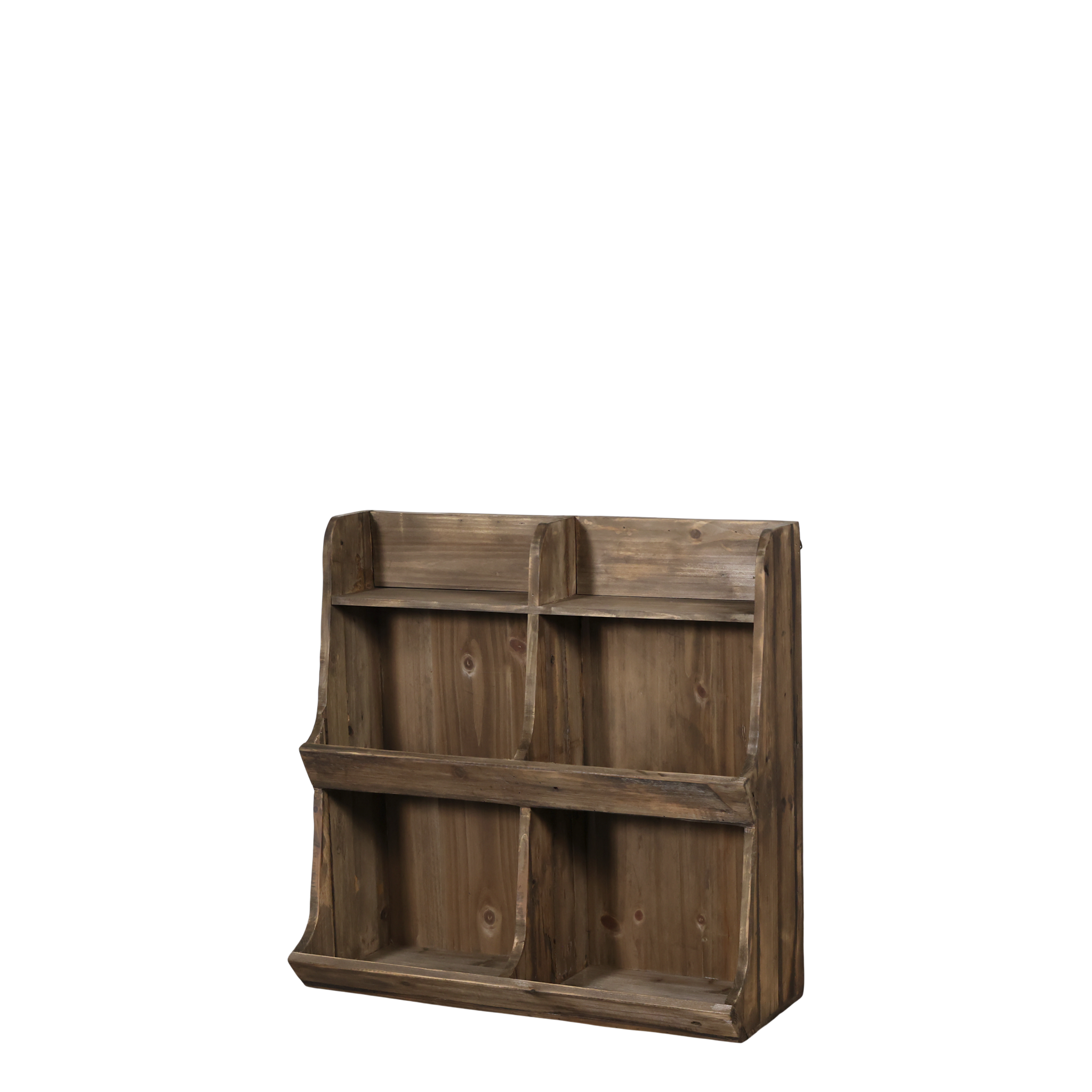Rene Houtman Wandrekje Woods Met 6 Vakken - H62 x B63 x D26 Cm