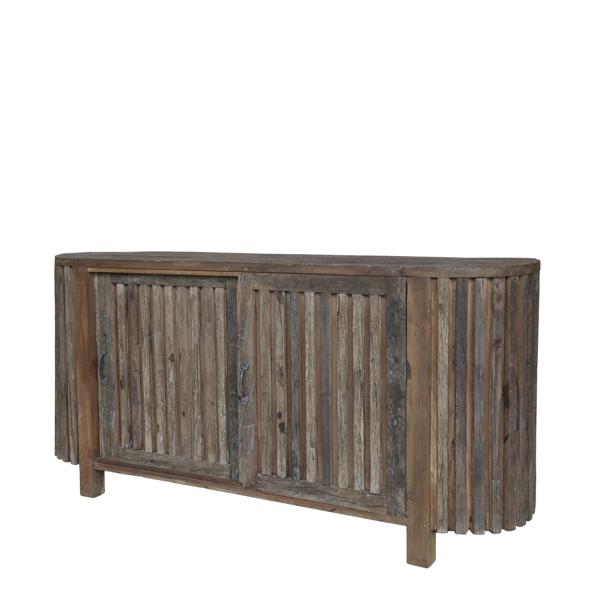 Rene Houtman Dressoir TV-Meubel Woods Ronde Hoeken - H77 x B152 x D44 Cm