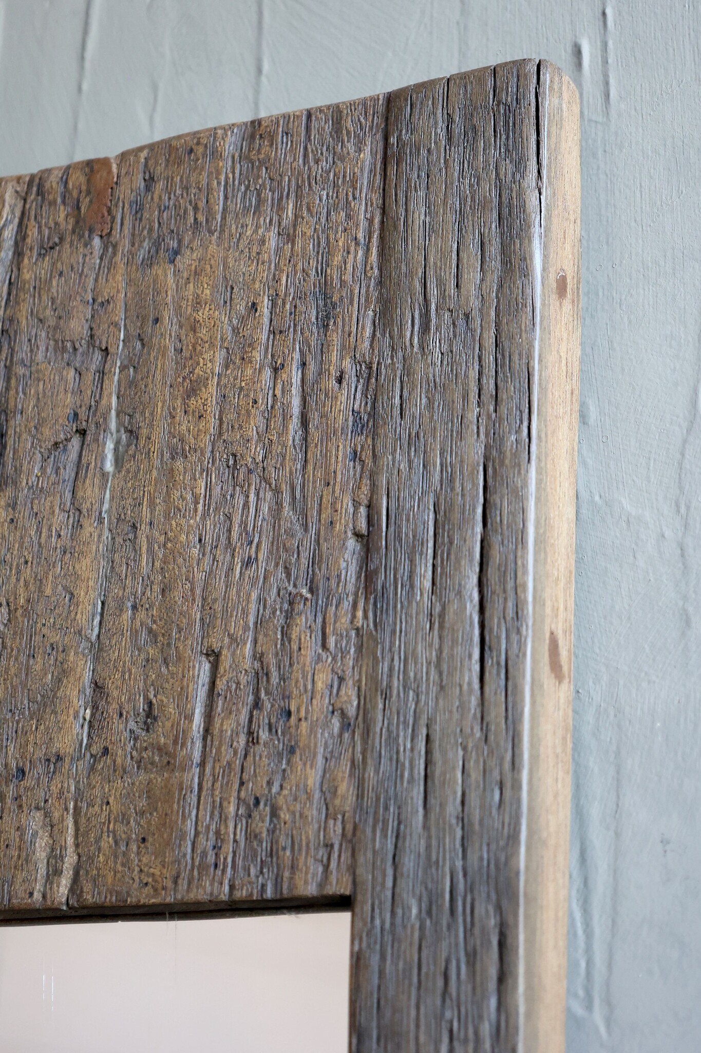 Rene Houtman Spiegel Wand Woods Teakhout - H122 & H147 Cm - Keuzemenu