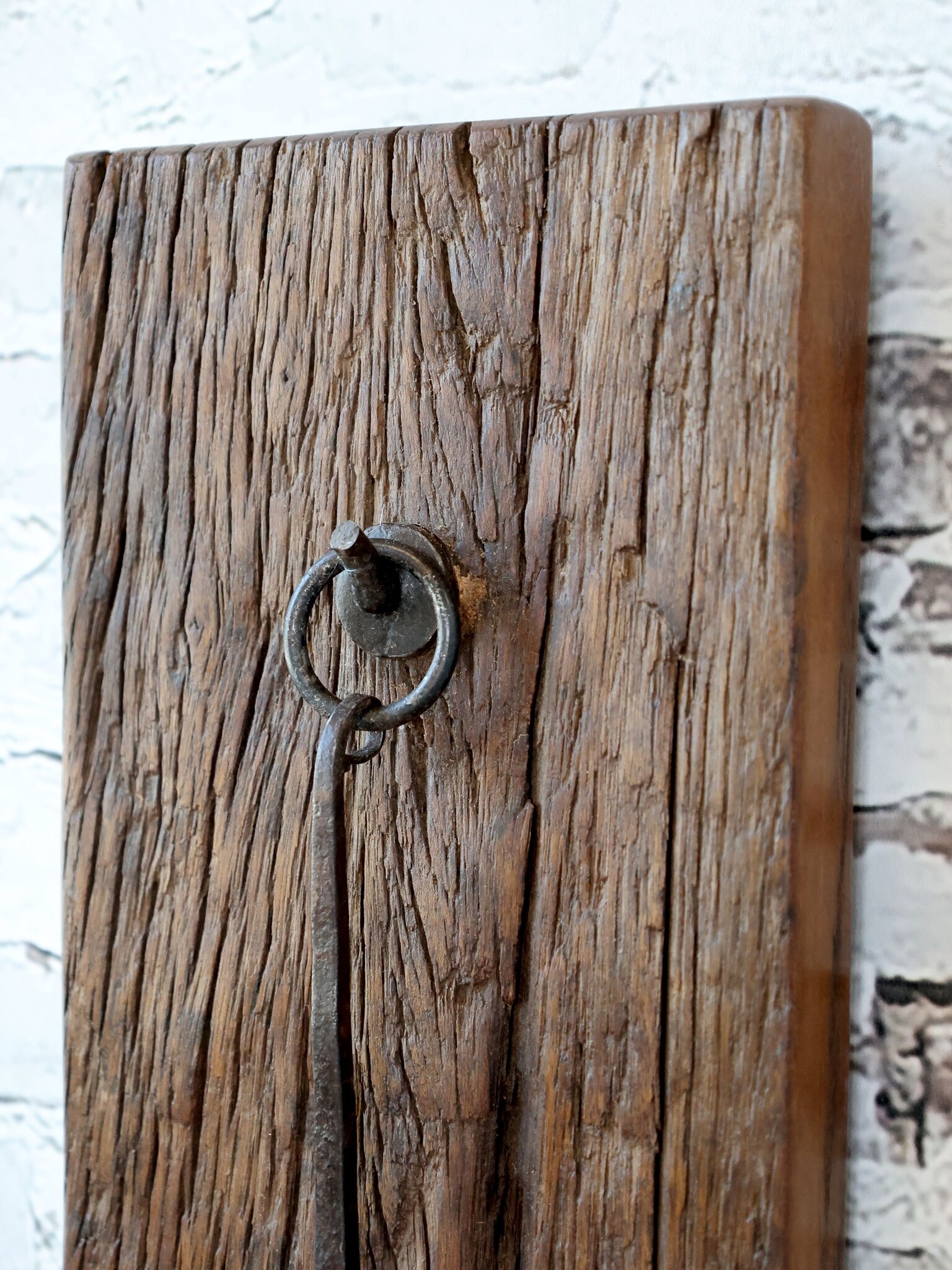 Rene Houtman Kandelaar Kaarshouder Woods Wanddecoratie - H46 x B15 x D2 cm