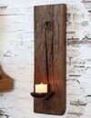 Rene Houtman Kandelaar Kaarshouder Woods Wanddecoratie - H46 x B15 x D2 cm
