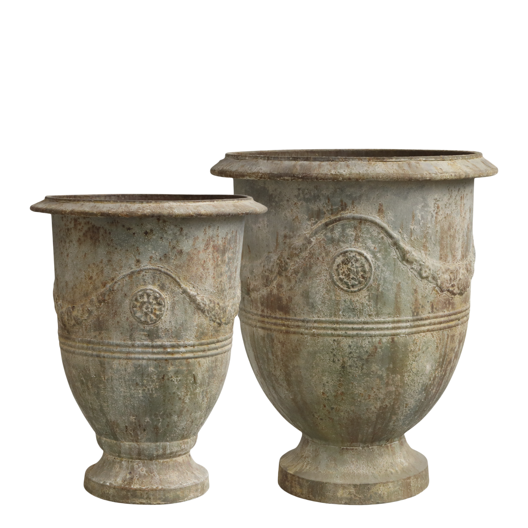 Rene Houtman Plantenbakken Frans Ijzer - Set Van 2 Stuks