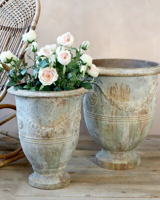 Rene Houtman Plantenbakken Frans Ijzer - Set Van 2 Stuks