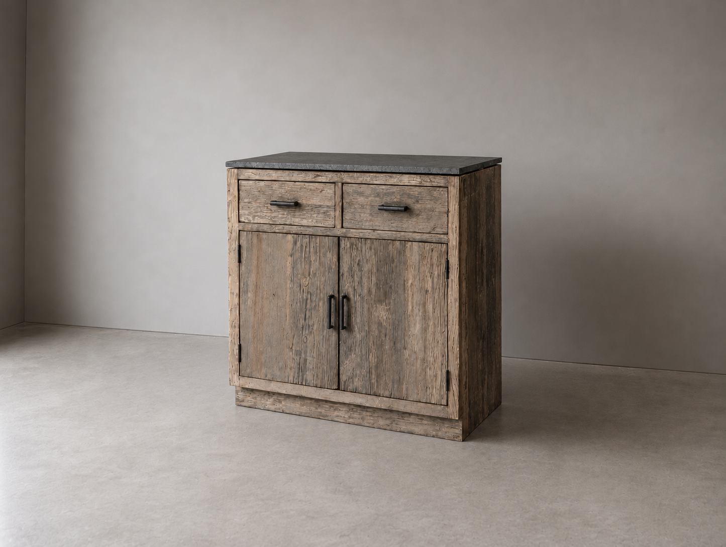 Be-Uniq Smalle 2-Deurs 2-Lade Kast | K003