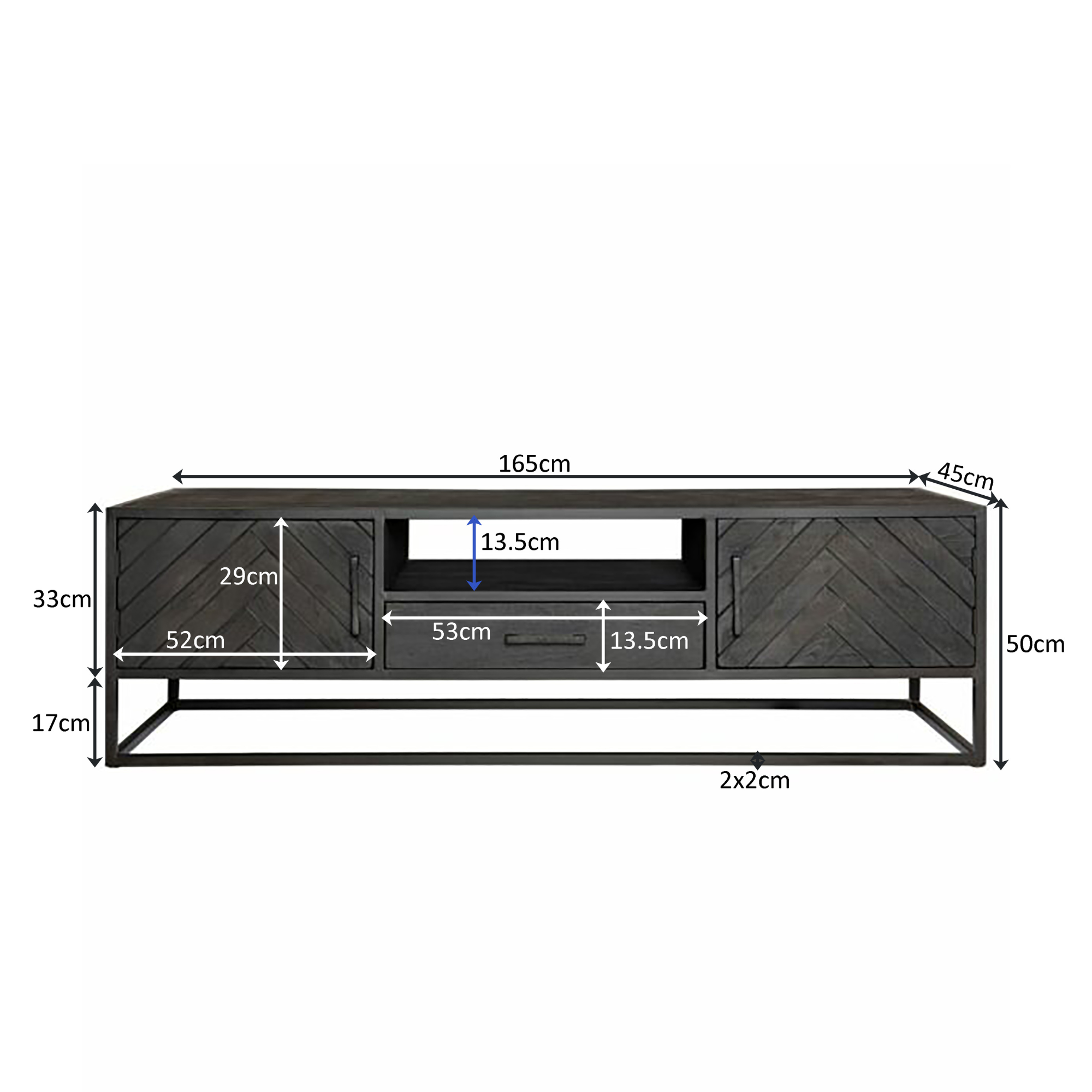Starfurn Tv-meubel New York | 165 cm