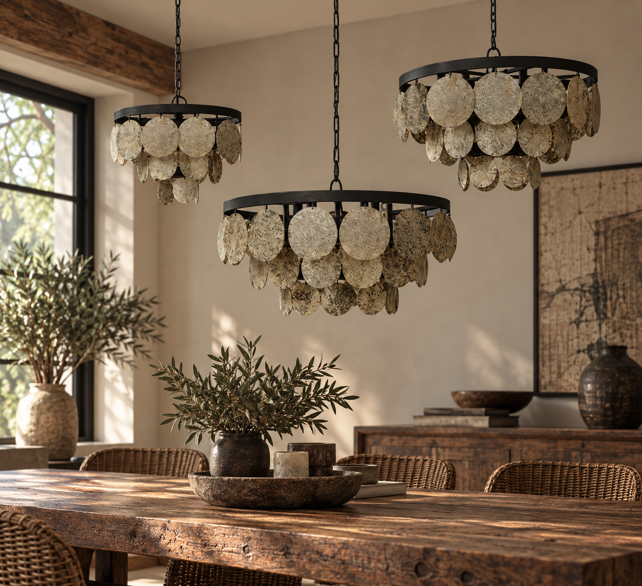 Rene Houtman Hanglamp Fenno Schijf - 3 Maten