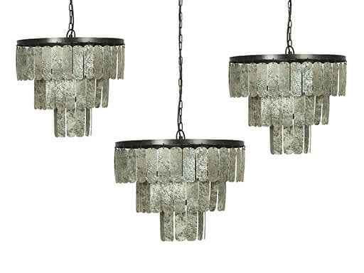 Rene Houtman Hanglamp Fenno Lamel - 3 Maten