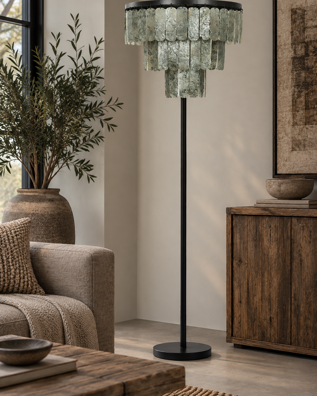 Rene Houtman Vloerlamp Fenno Lamel Ø 50 x 150 cm