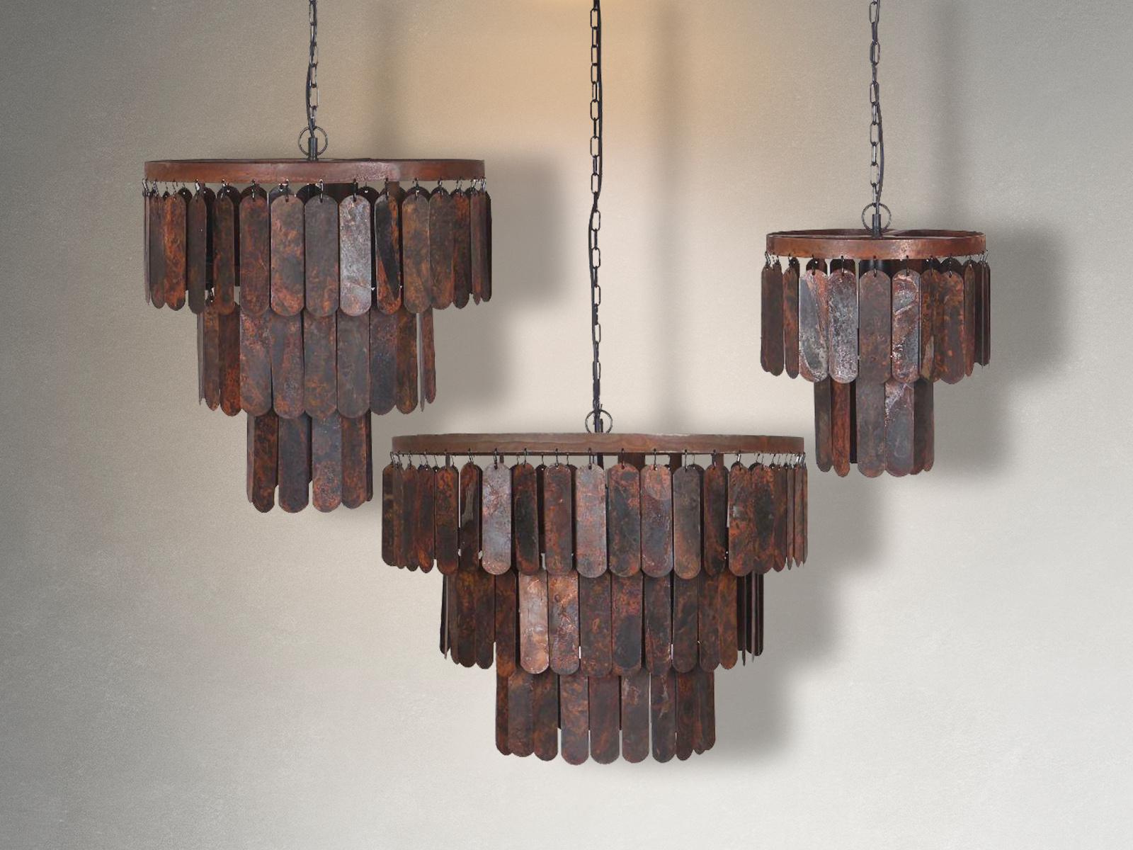 Rene Houtman Hanglamp Bruno Roest Lamel - 3 Maten