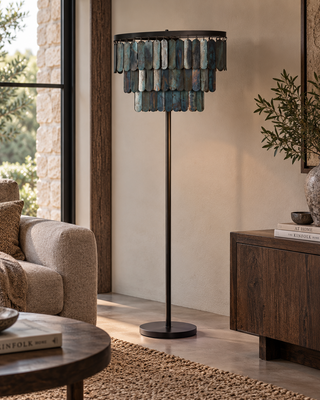Rene Houtman Vloerlamp Axel Lamel 60 x 60 x 150 cm