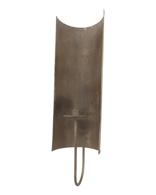 Rene Houtman Wandkandelaar Antique Mocca – L13,5 × B14 × H50 cm