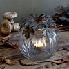 Windlicht Pompoen Antique Brass – Ø14,5 × H17,5 cm