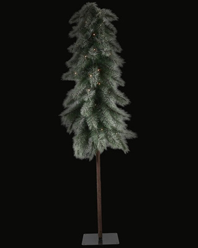 Rene Houtman LED Kerstboom Op Stam XXL | Groen/Sneeuw | 210 cm
