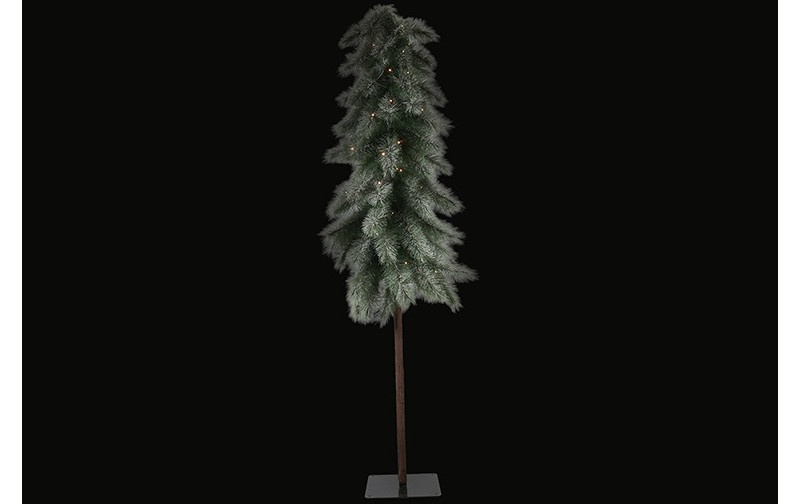 Rene Houtman LED Kerstboom Op Stam XXL | Groen/Sneeuw | 210 cm