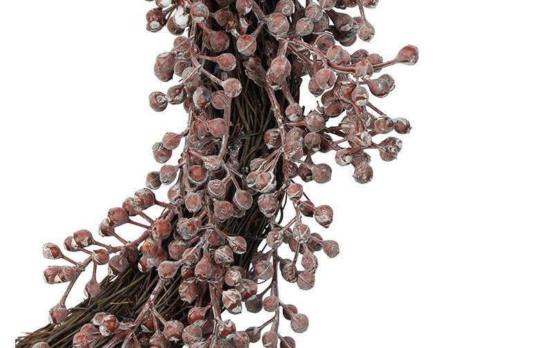 Rene Houtman Krans Phoenix Canariensis L | Aubergine | D40 cm