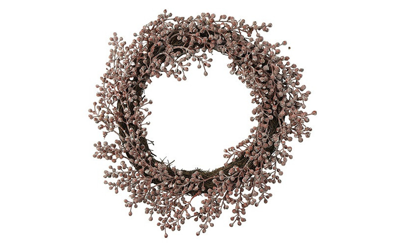 Rene Houtman Krans Phoenix Canariensis L | Aubergine | D40 cm