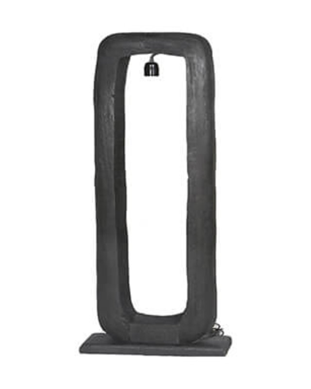 Rene Houtman Vloerlamp Mace Zwart Hout – H125 cm