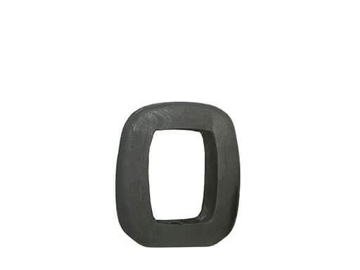 Rene Houtman Tafellamp Mace Zwart Hout – H30 cm