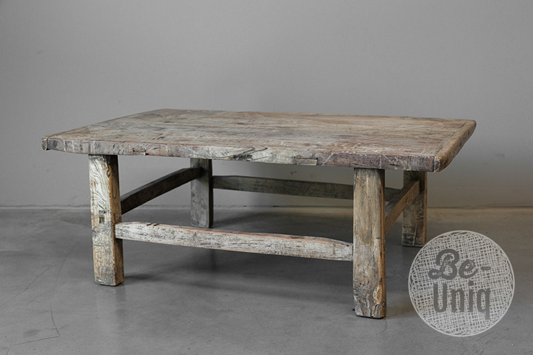 Be-Uniq Oude Bijzettafel | China | H30xB82xD52 cm