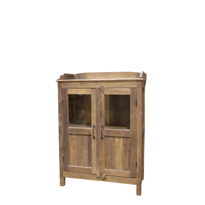 Rene Houtman Kast Grimaud Woods Met Glazen Deuren | H108xL80xB36 cm