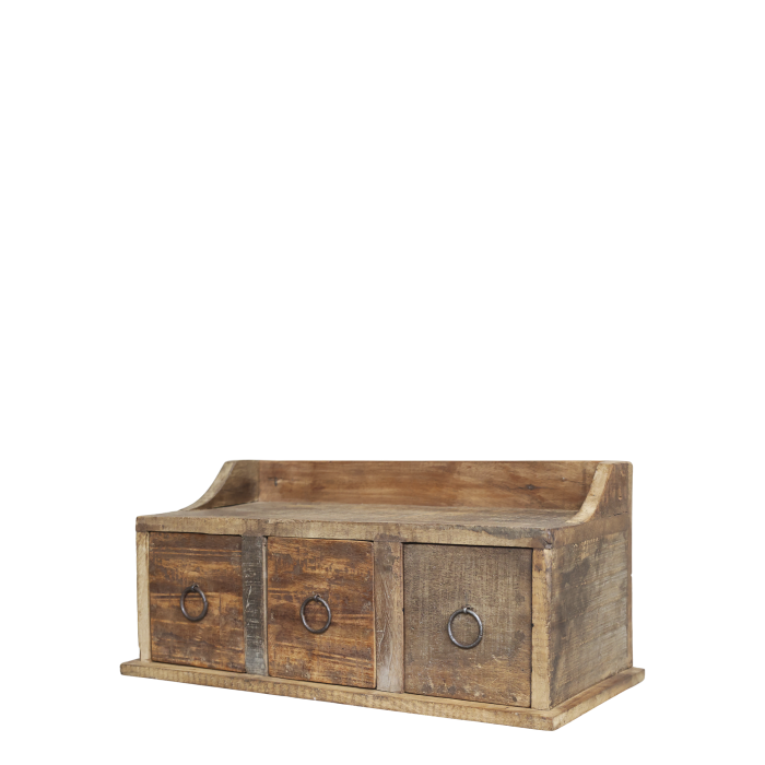 Rene Houtman Gruttersbak Woods Met 3 Lades | H20xL46xB20 cm