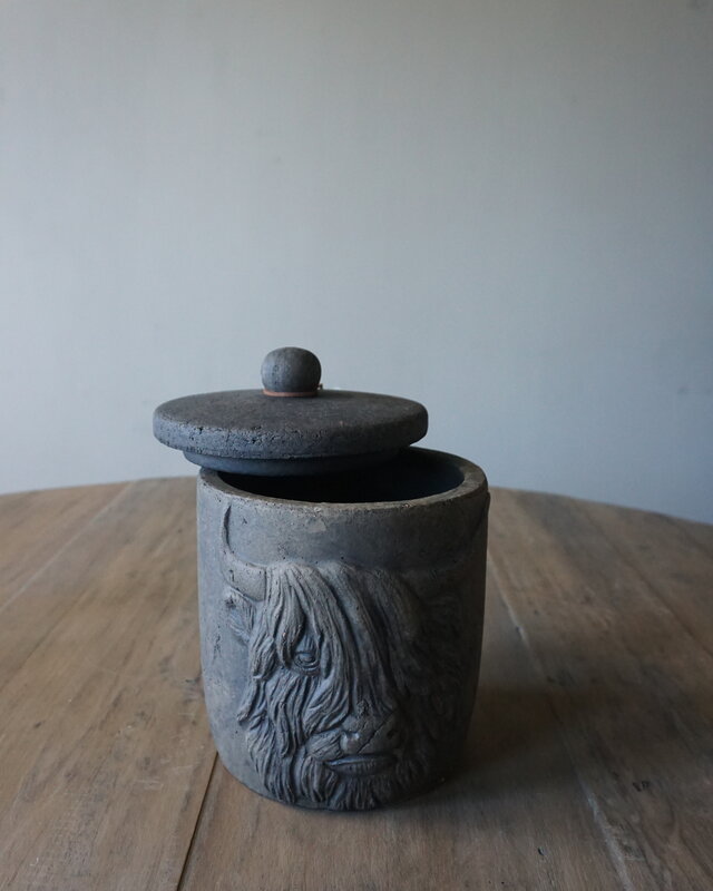 Brynxz Pot Met Deksel Scotty | Majestic Brown | H25 x D19