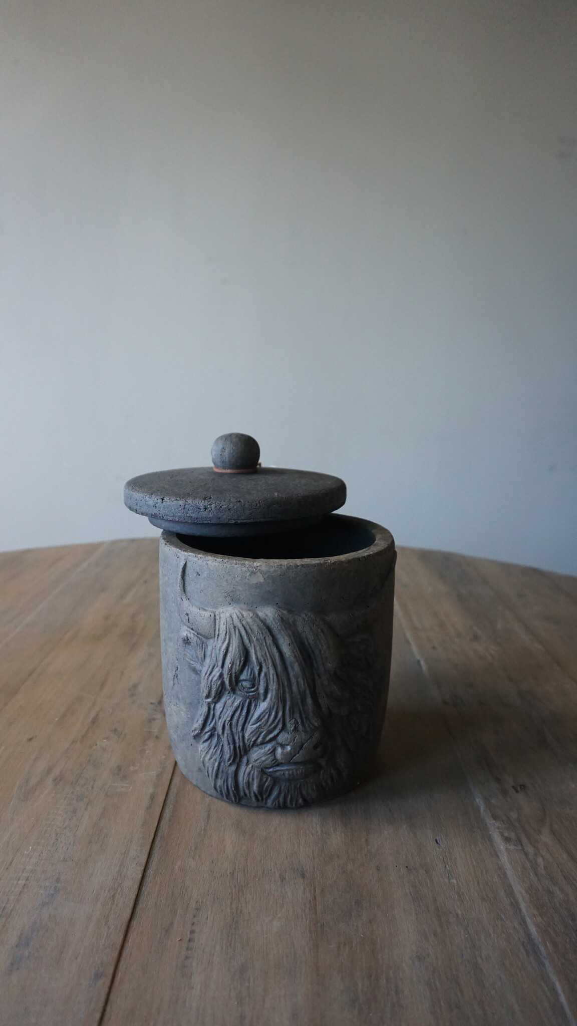 Brynxz Pot Met Deksel Scotty | Majestic Brown | H25 x D19