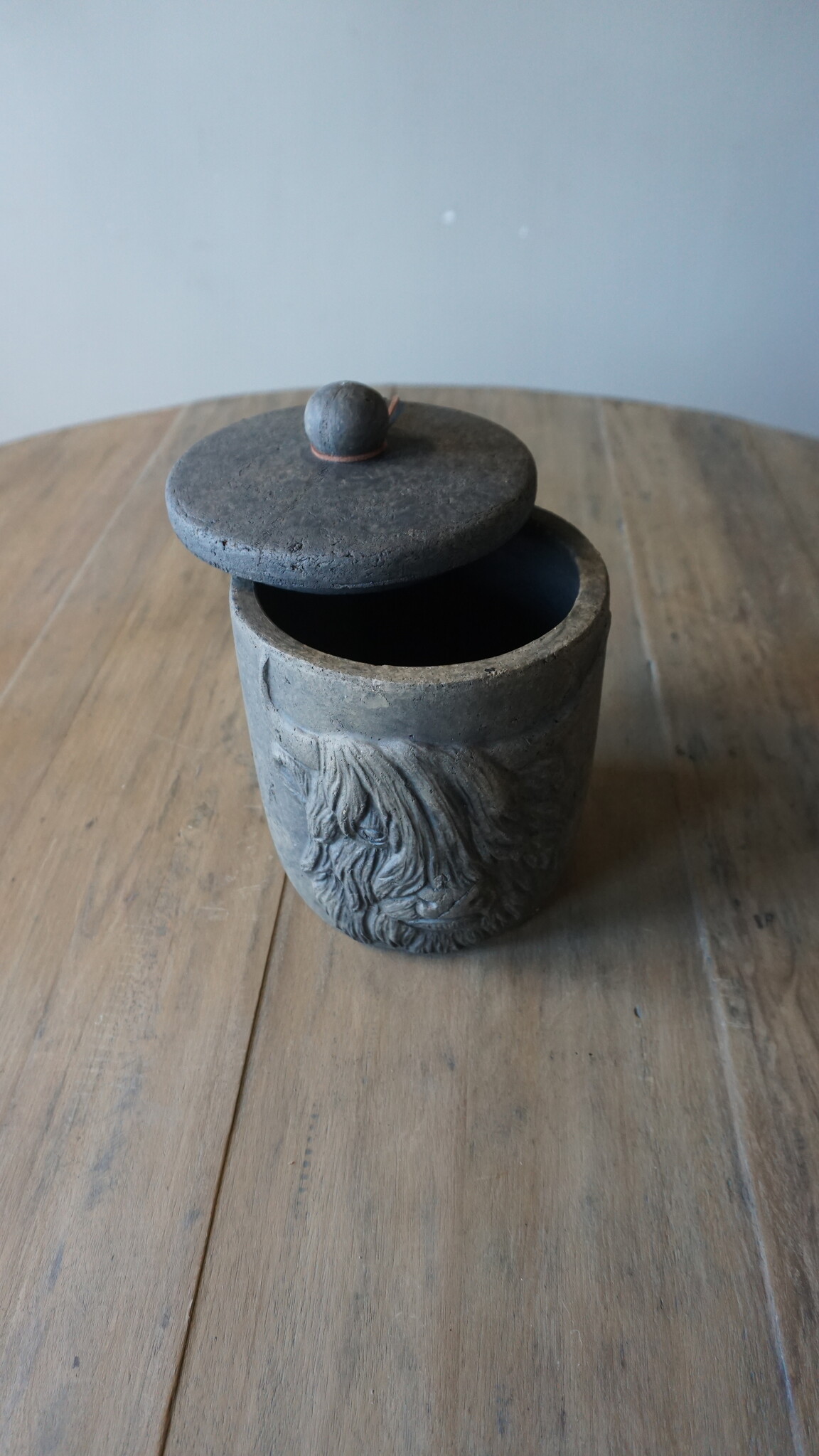 Brynxz Pot Met Deksel Scotty | Majestic Brown | H25 x D19
