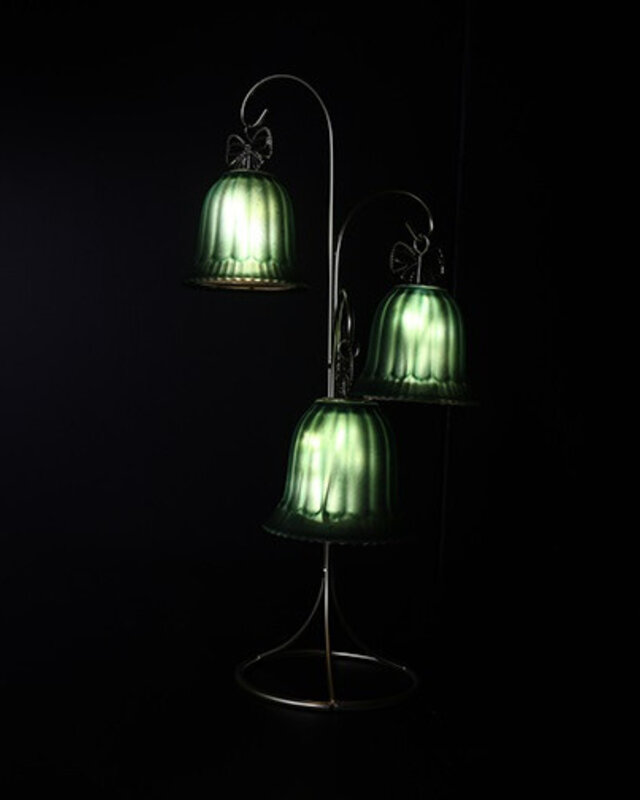 Rene Houtman LED Standaard Met Kerstbellen | Groen | H41,5 cm