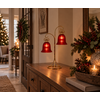 LED Standaard Met Kerstbellen | Rood | H34,5 cm