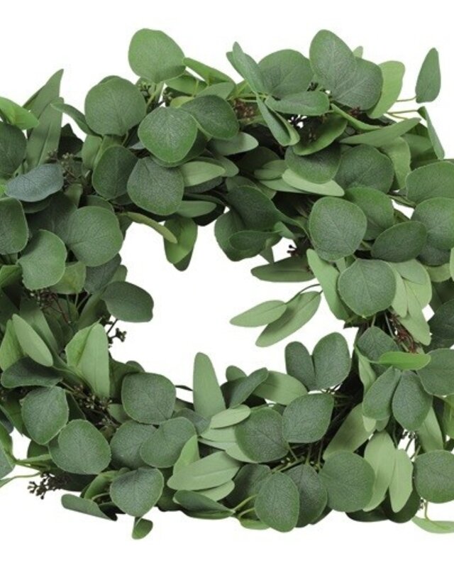 Rene Houtman Krans Eucalyptus L | Groen | D50 cm