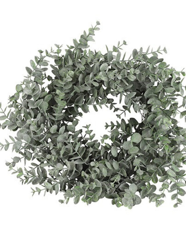 Rene Houtman Krans Eucalyptus S | Groen | D40 cm