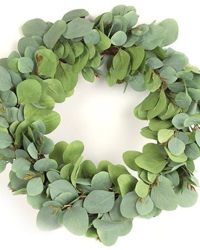 Rene Houtman Sierkrans Eucalyptus L | Groen | D54 cm