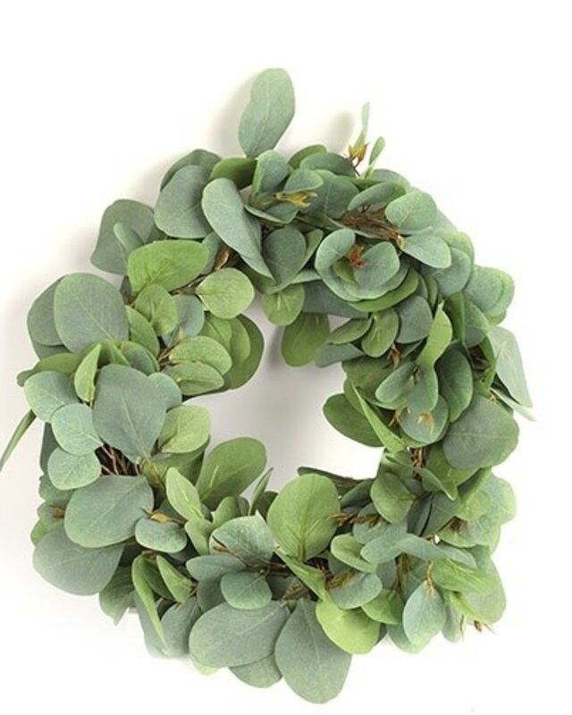 Rene Houtman Sierkrans Eucalyptus S | Groen | D40 cm