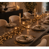 Guirlande Buxus | Goud | L185 cm | Kerstdecoratie