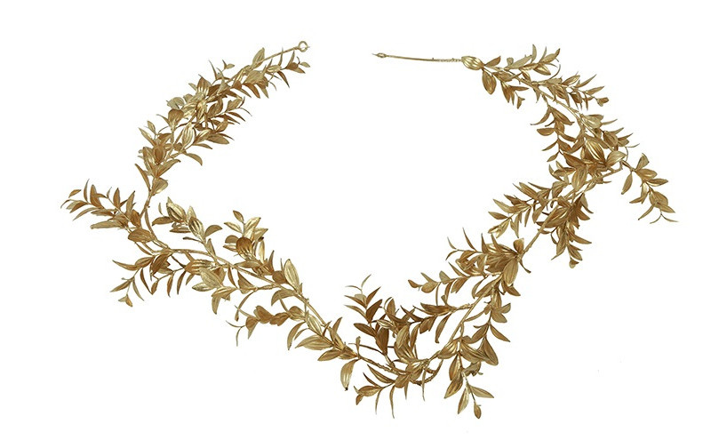 Rene Houtman Guirlande Buxus | Goud | L185 cm | Kerstdecoratie