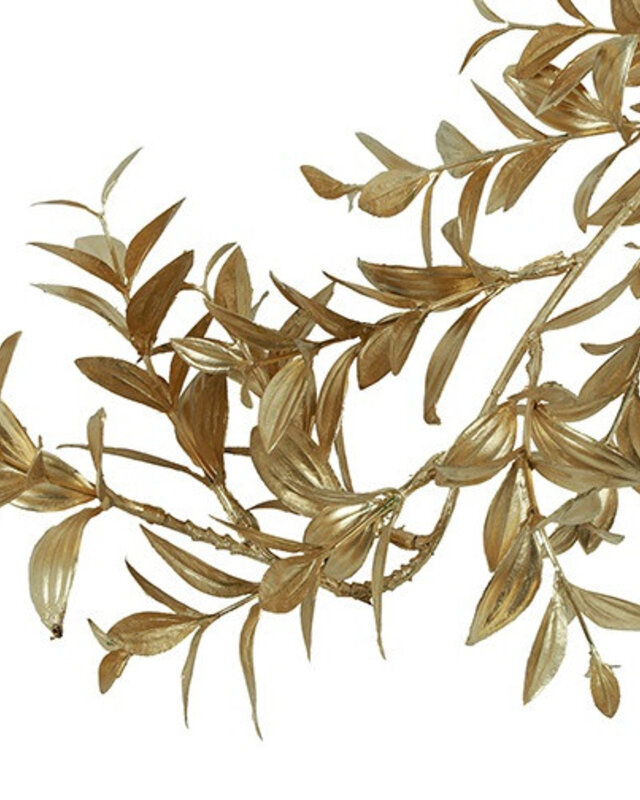 Rene Houtman Guirlande Buxus | Goud | L185 cm | Kerstdecoratie