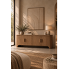 Nela Dressoir 4-Deurs – Naturel – Verkrijgbaar in 2 maten