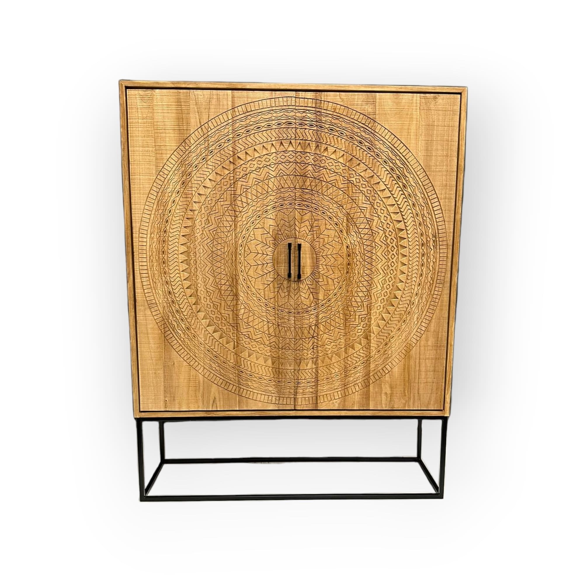 Rene Houtman Dallie Kast – Naturel – H180 x B140 x D40 cm 