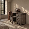 Bureau Hout 6 Lades Leonie B145 x H77 x D50 Cm