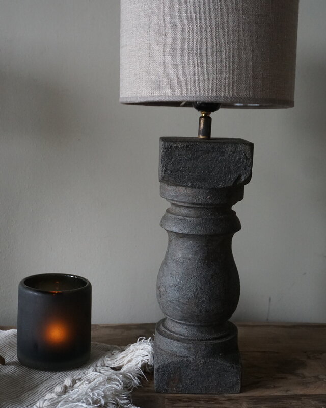 Rene Houtman Lampvoet Dark Grey – H 40 x B 10 cm