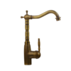 Klassieke Bronzen Wastafelkraan H30 Cm
