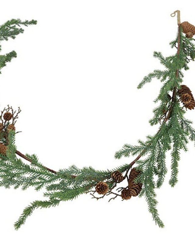 Rene Houtman Guirlande Met Dennenappels | Picea Abies | L180 cm