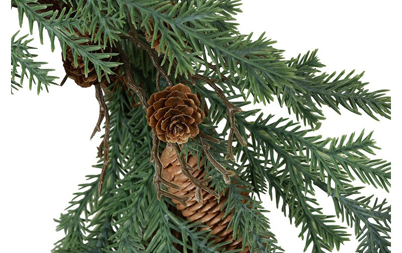 Rene Houtman Krans Met Dennenappels L | Picea Abies | D55 cm