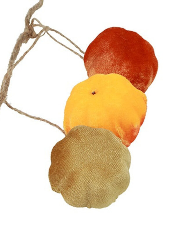 Rene Houtman Guirlande Pompoen L | Veelkleurig | L160 cm