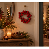 Krans Christmas Balls S | Rood | D26 cm