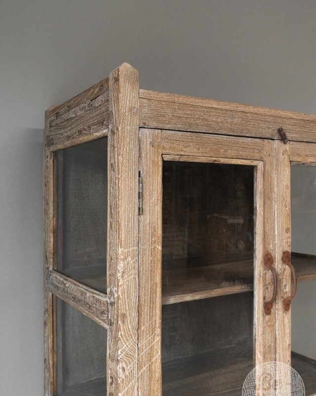 Be-Uniq Unieke Vitrinekast | India | H158xB77xD45 cm