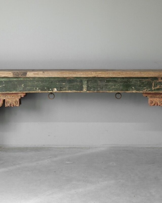 Be-Uniq Unieke Wandtafel | India | H78xB226xD30 cm
